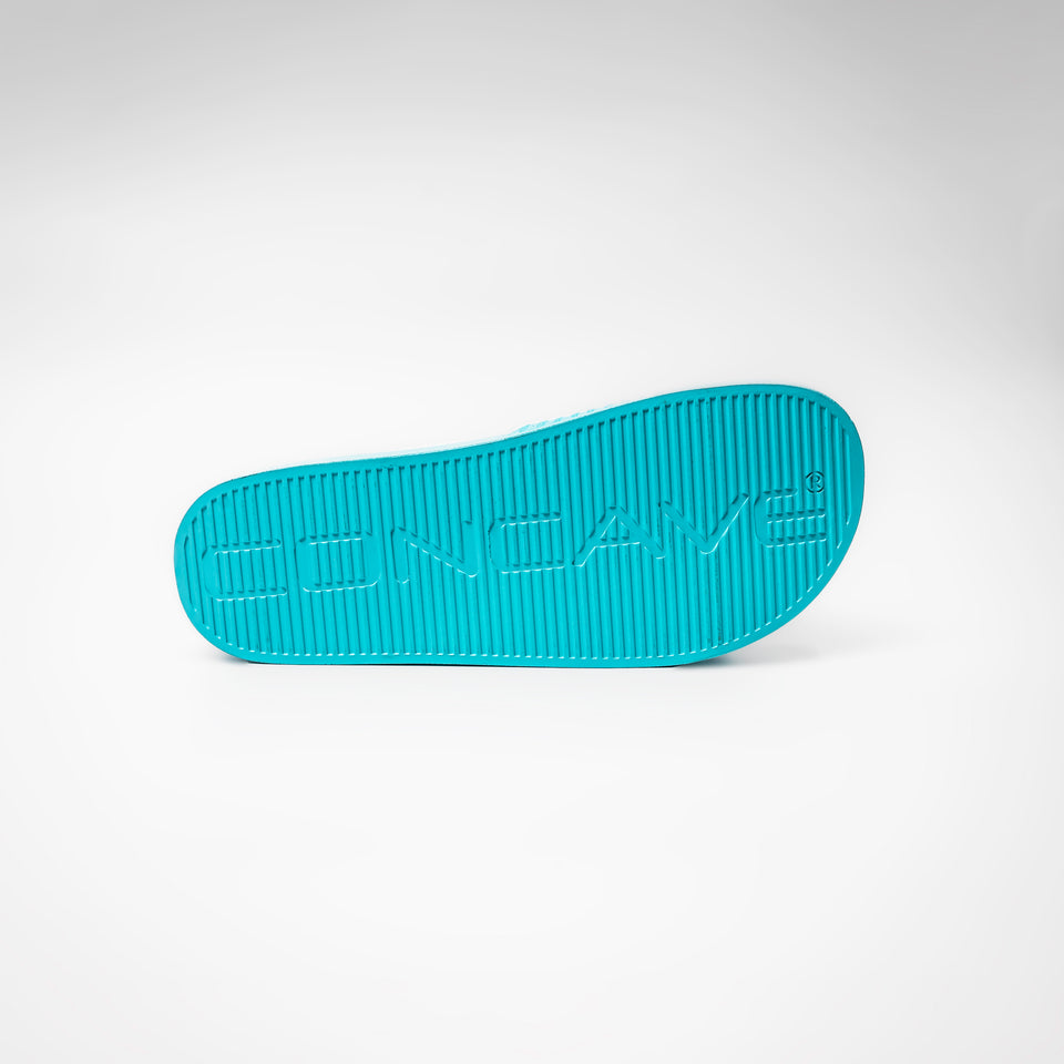 Concave Slide Casual Cyan/Cyan
