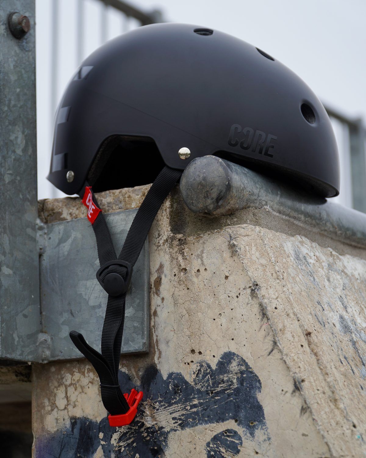 Core Street Helmet - Black/Black