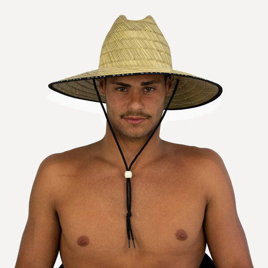Vertical Whip Straw Hat