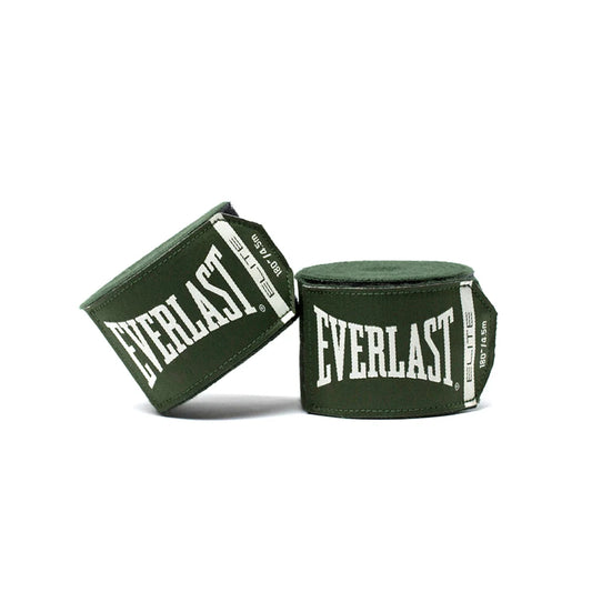 Everlast Elite 180 inch Hand Wraps - Green
