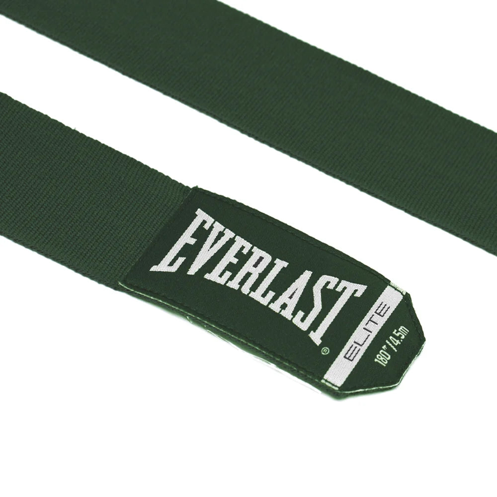 Everlast Elite 180 inch Hand Wraps - Green