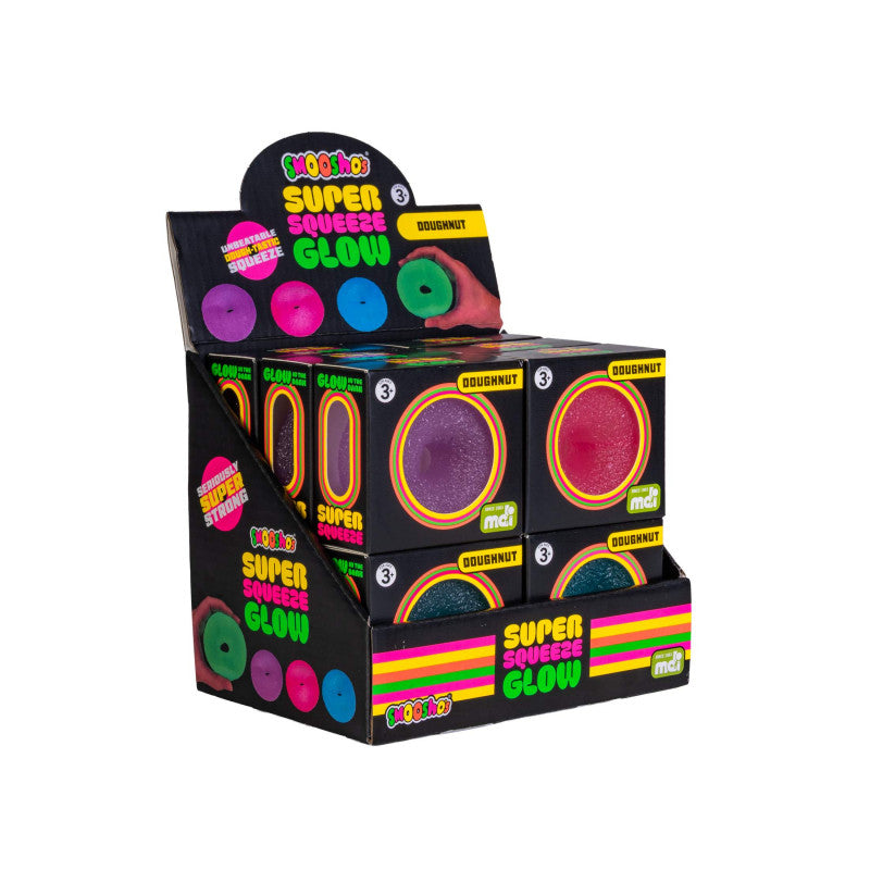 Smoosho's Super Squeeze Glow-in-the-dark Doughnut