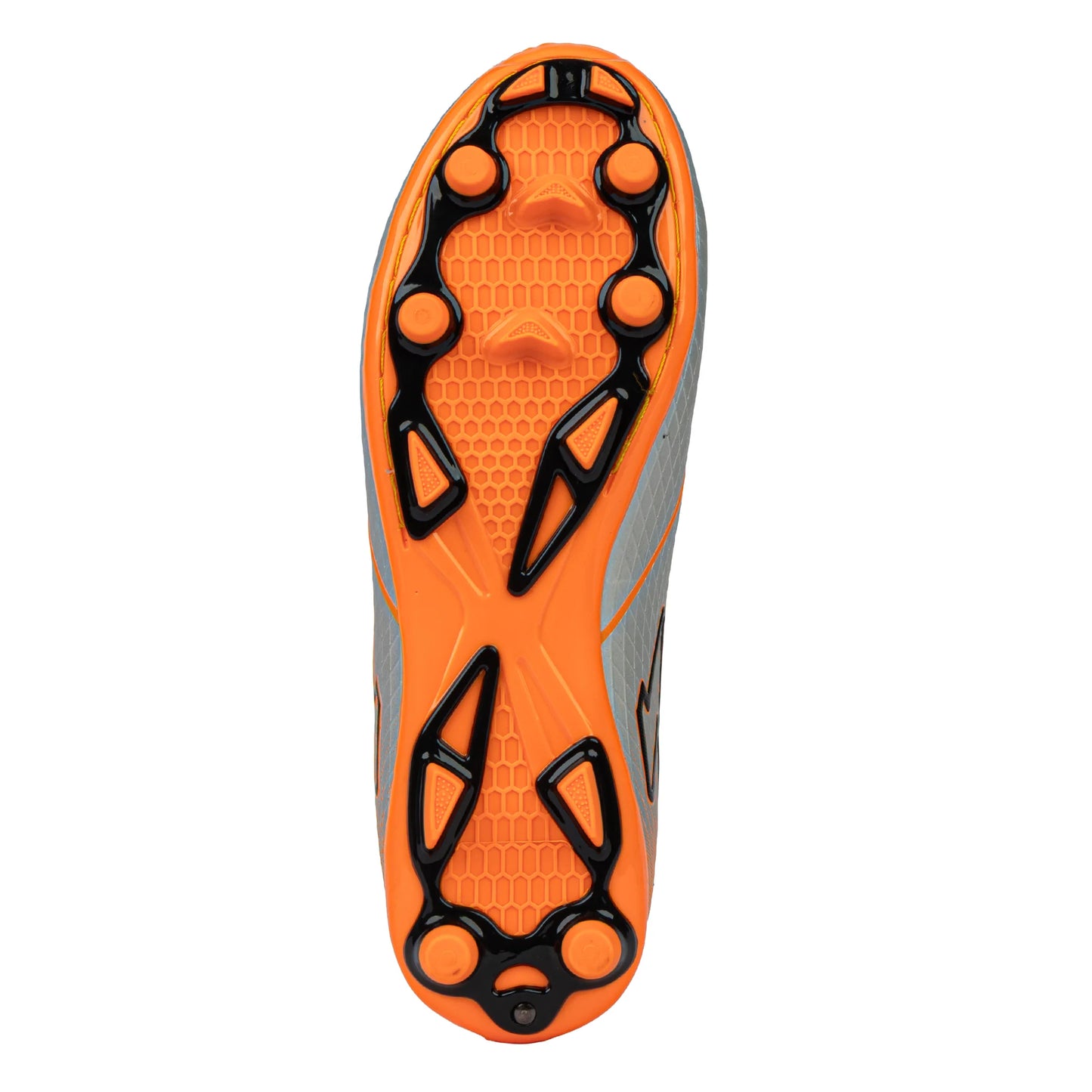 Equaliser Junior Football Boots - Silver/Orange