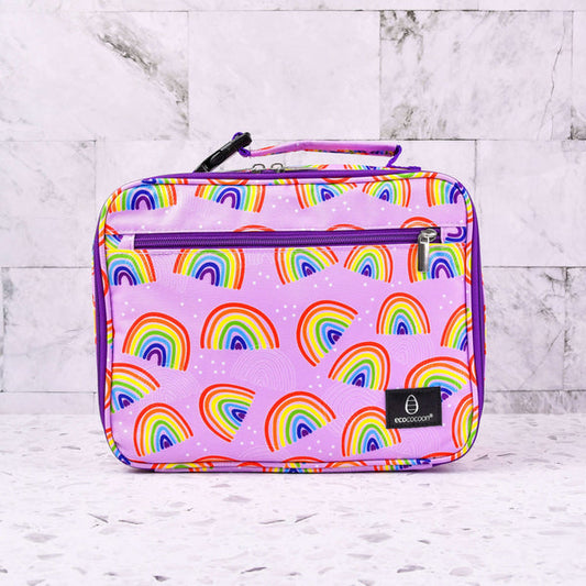 Insulated Lunch Bag - Rainbows