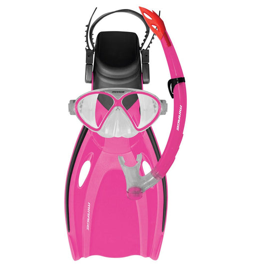 Mirage Silitex Junior Fin, Mask and Snorkel Set