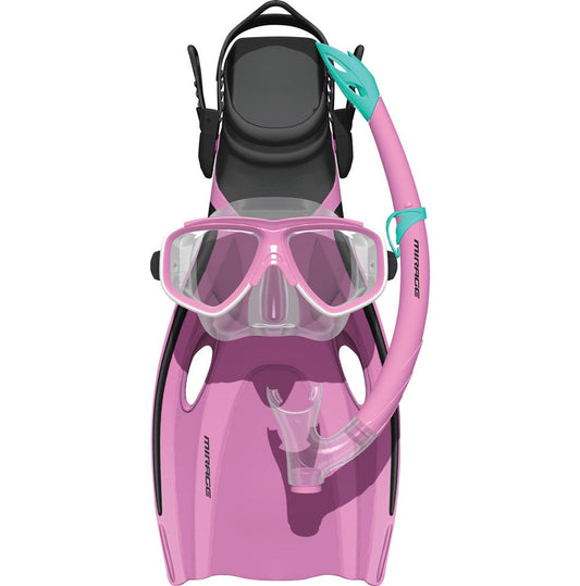 Mirage Dolphin Silitex MSF Set Junior - Pink