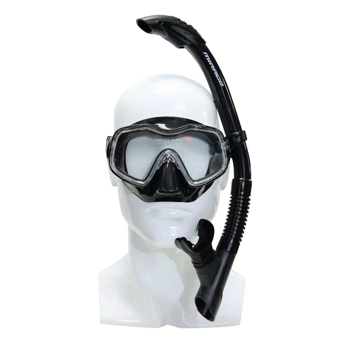 Mirage Raven Silicone Mask and Snorkel Junior