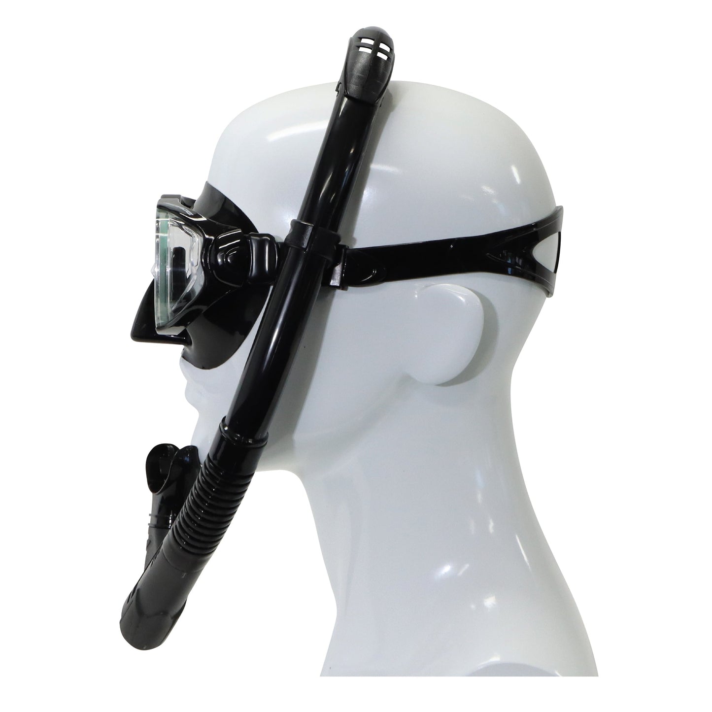 Mirage Raven Silicone Mask and Snorkel Junior