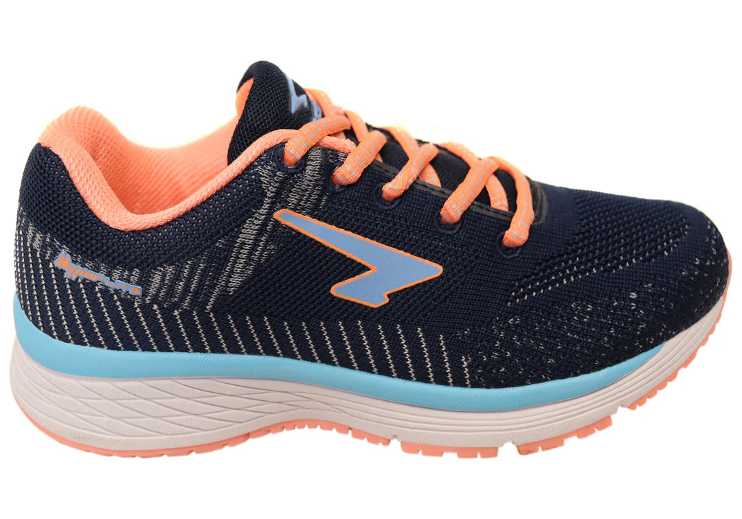 Sfida Vertex Girls Lace - Navy/Coral/Sky