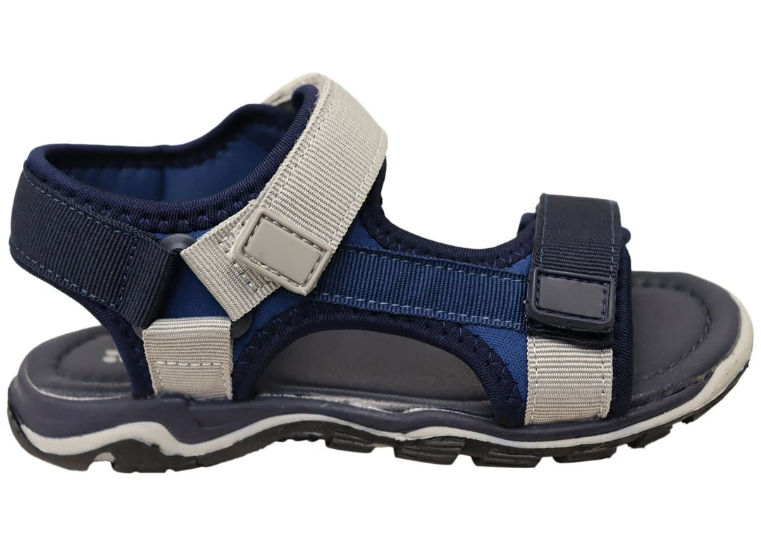 Grosby Marcus Comfortable Boys Kids Adjustable Sandals