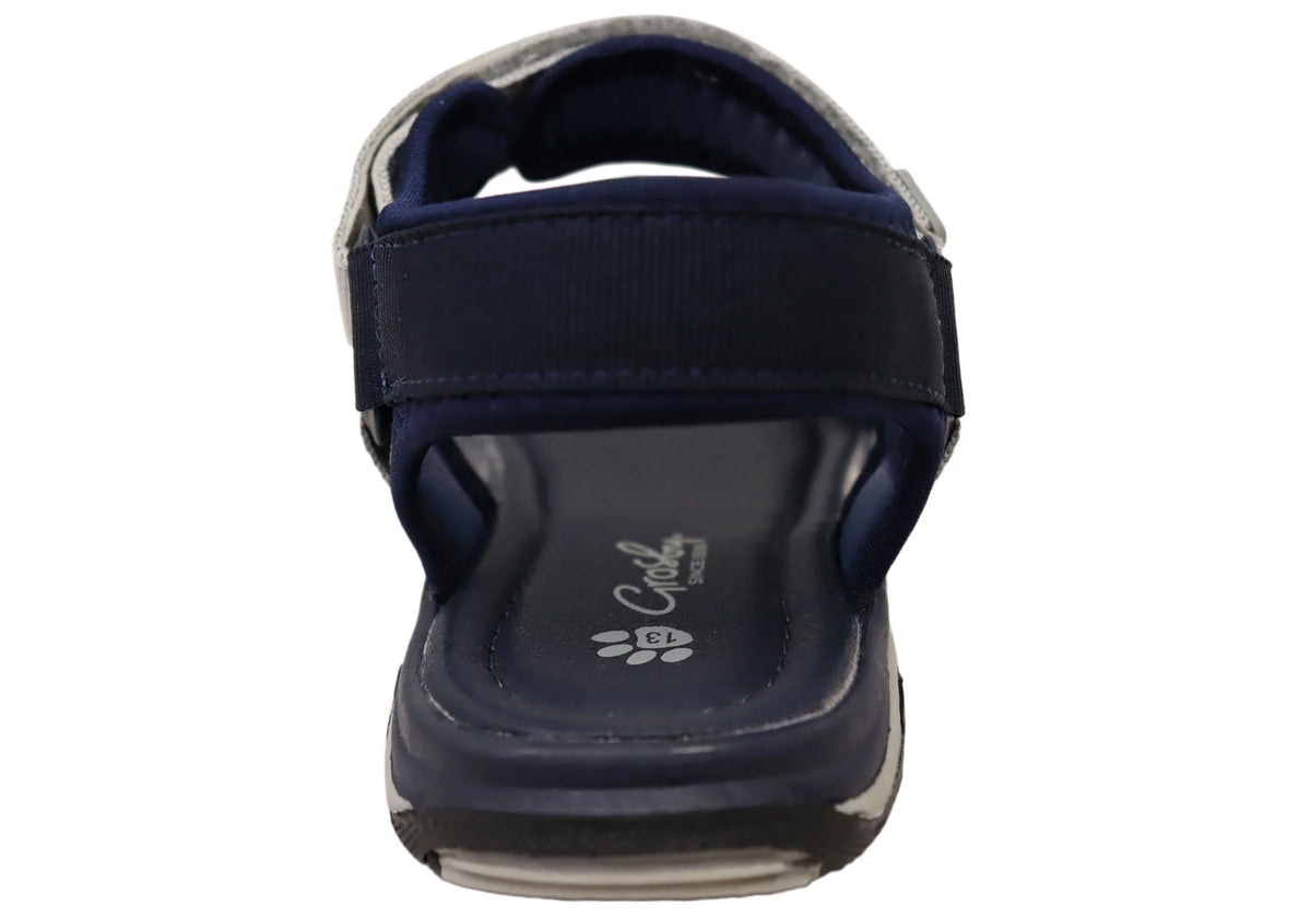 Grosby Marcus Comfortable Boys Kids Adjustable Sandals