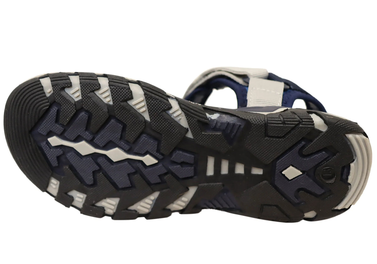Grosby Marcus Comfortable Boys Kids Adjustable Sandals
