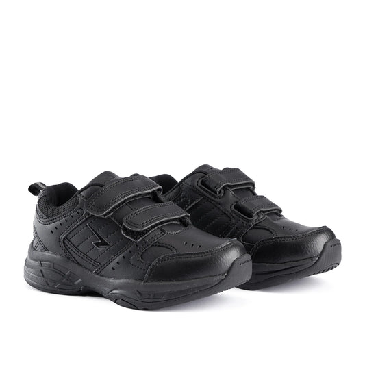 Sfida Defy Senior Leather Cross Trainer (Velcro) - Black
