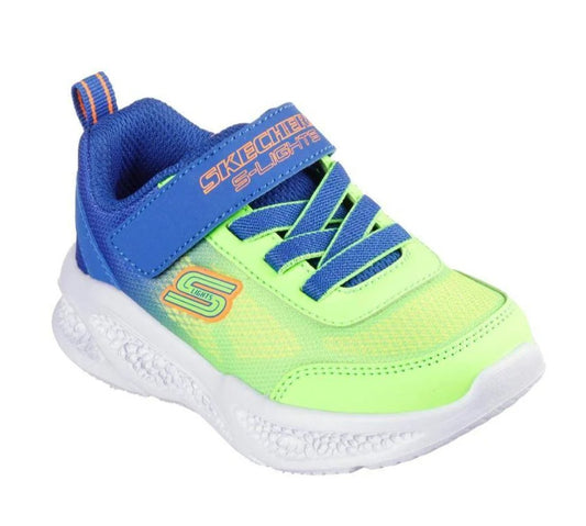 Skechers Infants Meteor Lights Krendox - Blue/Lime
