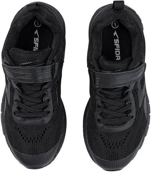 Sfida Onyx Junior Runner (Velcro) - Black