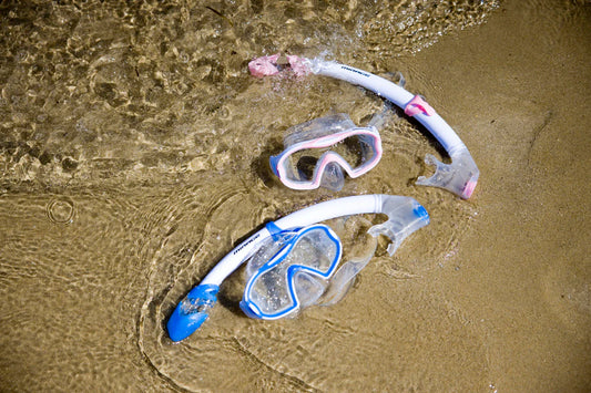 Mirage Horizon Dry Mask and Snorkel Set Junior - Pink