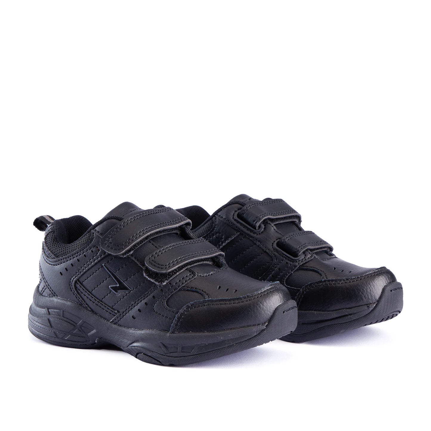 Sfida Defy Junior Leather Cross Trainer (Velcro) - Black