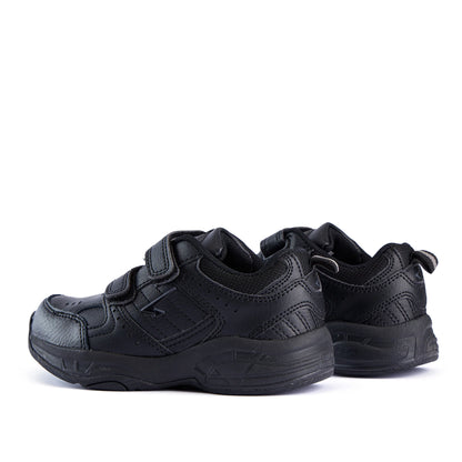 Sfida Defy Senior Leather Cross Trainer (Velcro) - Black
