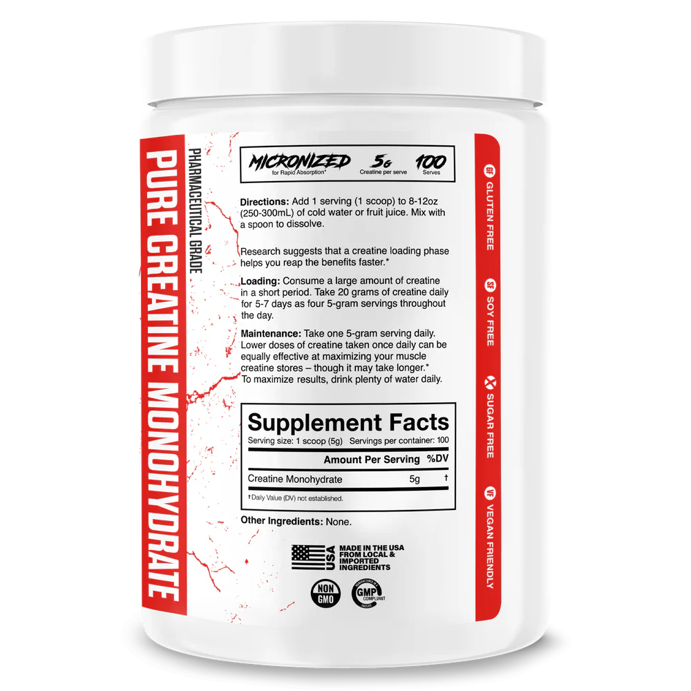 JNX The Curse! Creatine Monohydrate - Unflavoured (100 Serve)