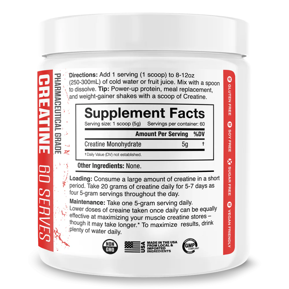 JNX The Curse! Creatine Monohydrate - Unflavoured (60 Serve)