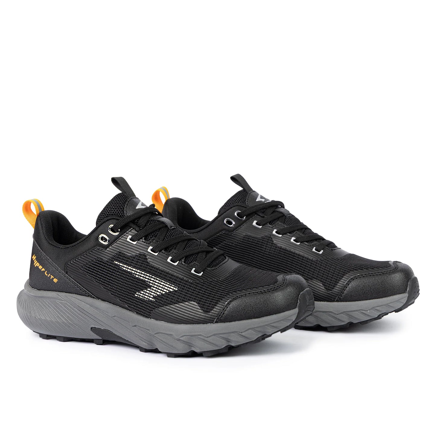 Sfida Lark Mens Trail Runner - Black/Grey/Orange