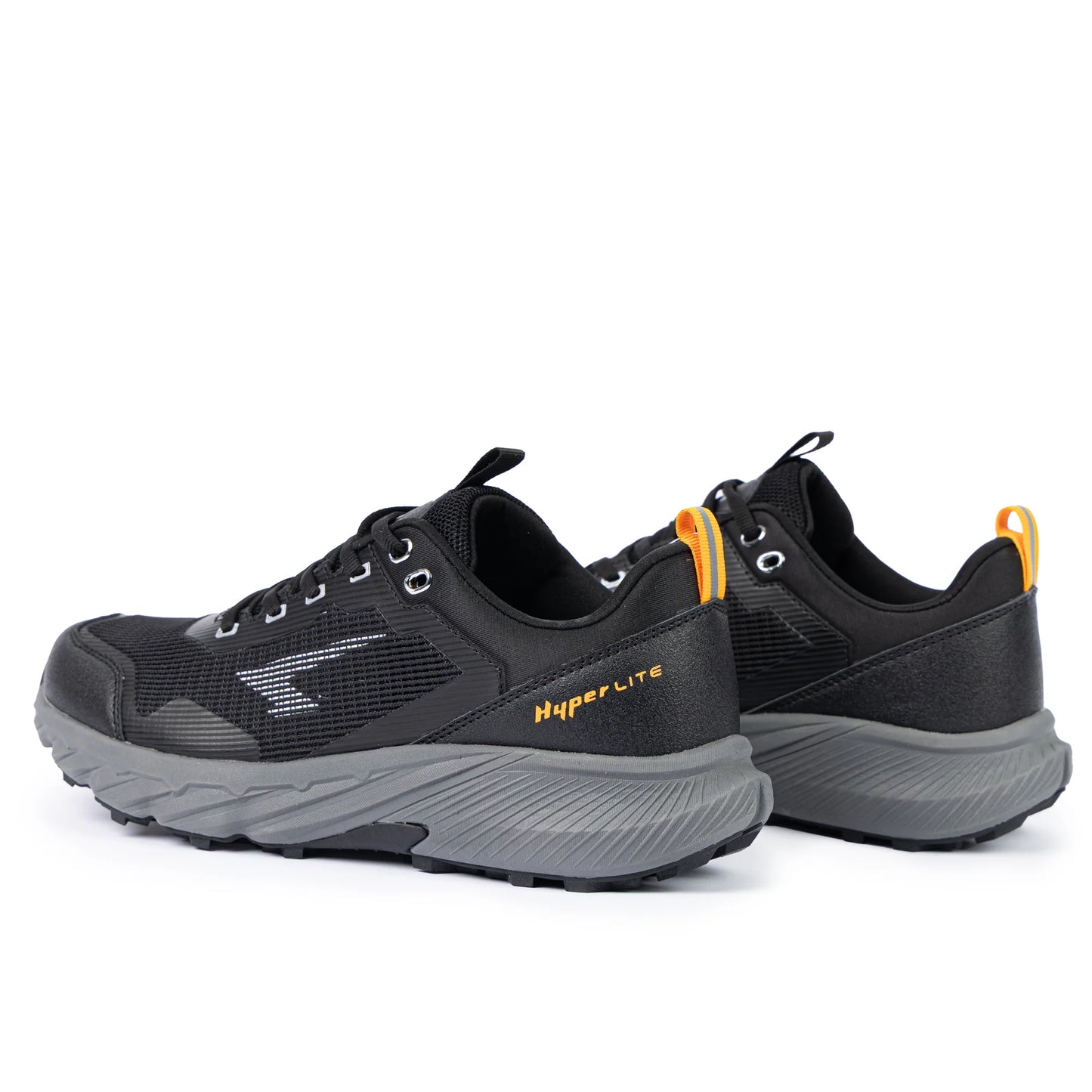 Sfida Lark Mens Trail Runner - Black/Grey/Orange