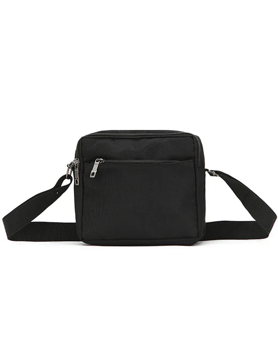 Tosca Louies Berry Small Shoulder Bag 2 Zip - Black