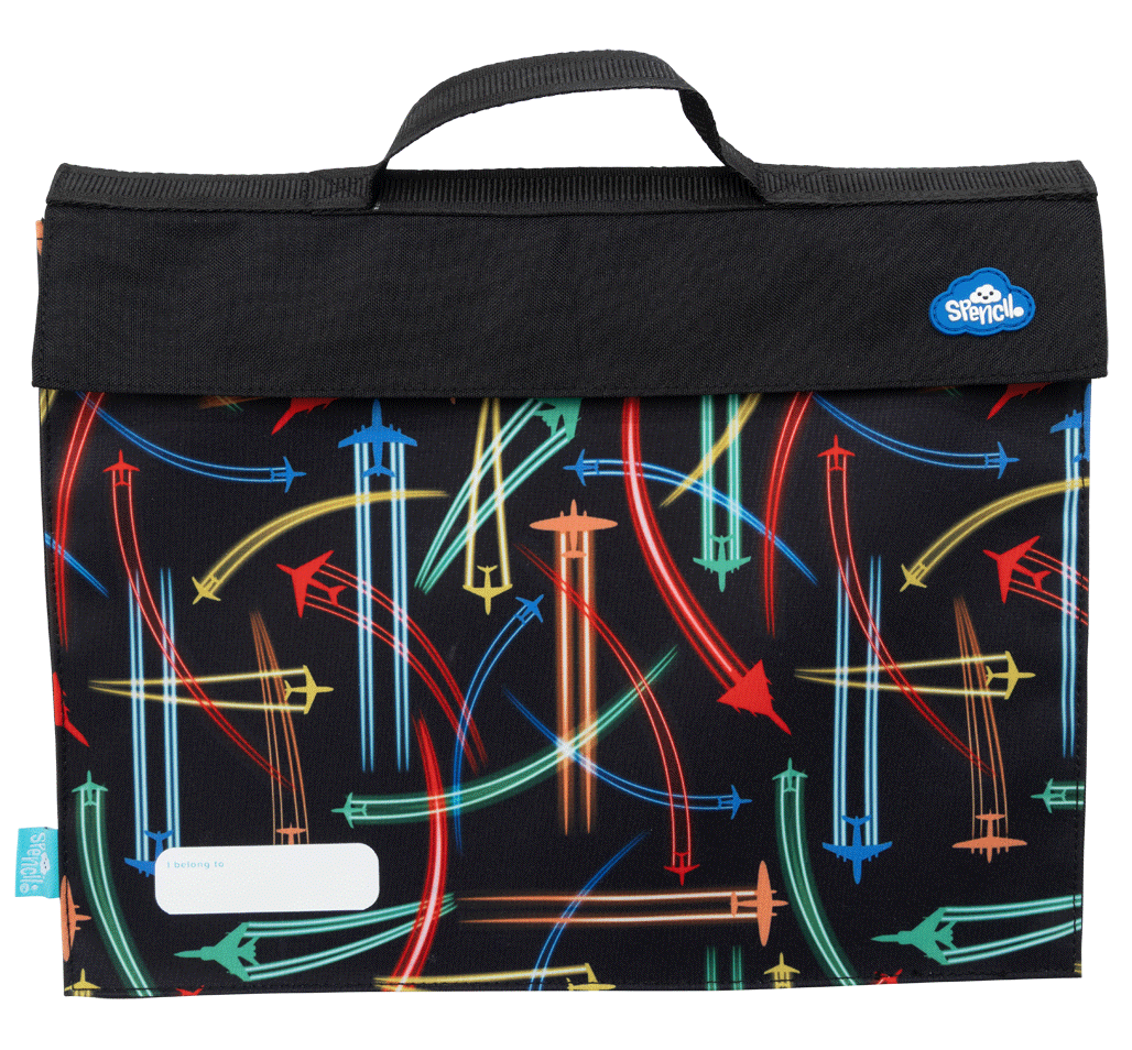 Library Bag - Jet Planes