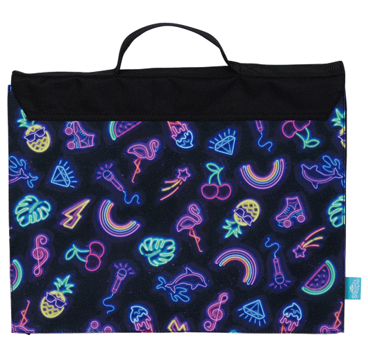 Library Bag - Neon Party