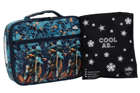 Big Cooler Lunch Bag - Moto Camo Trax