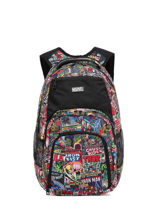 Tosca Marvel Comic Backpack - Black