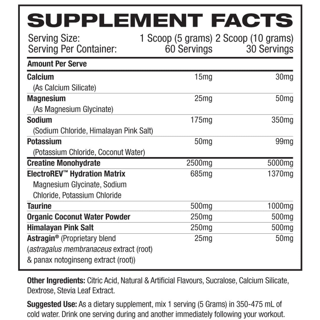 Musclesport Creatine & Hydration - Blueberry Lemonade