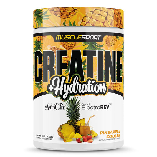 Musclesport Creatine & Hydration - Pineapple Cooler