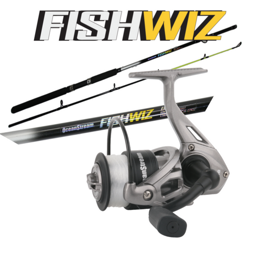 Ocean Stream Fishwiz Rod Reel Combo - 7" Estuary (3-6kg)