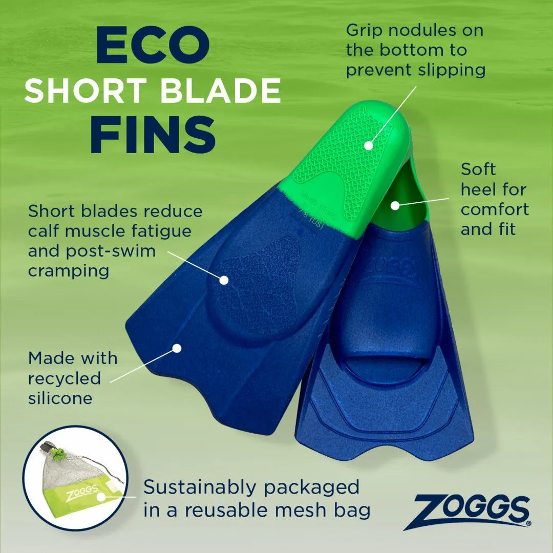 Zoggs Eco Short Blade Fins
