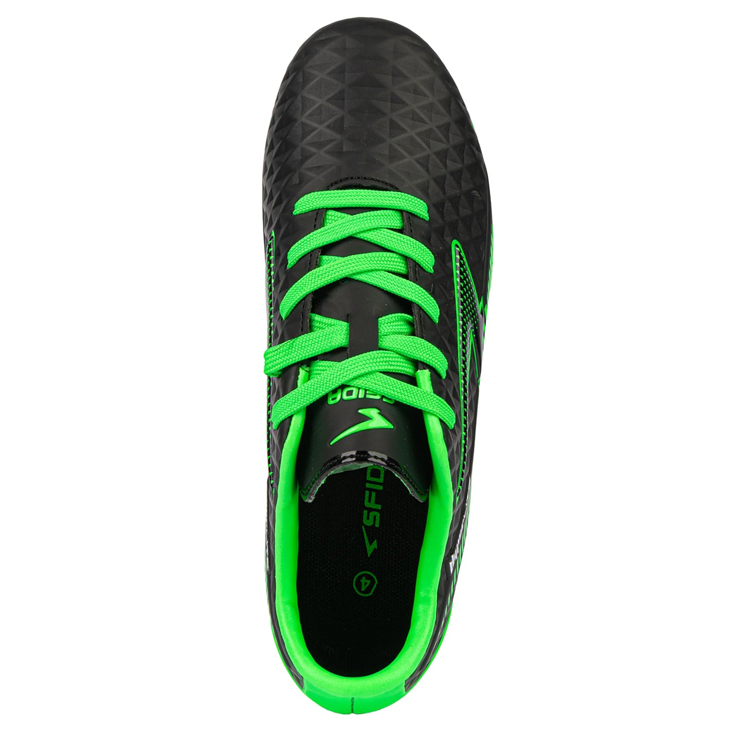 Rizz Junior Football Boots - Black/Green