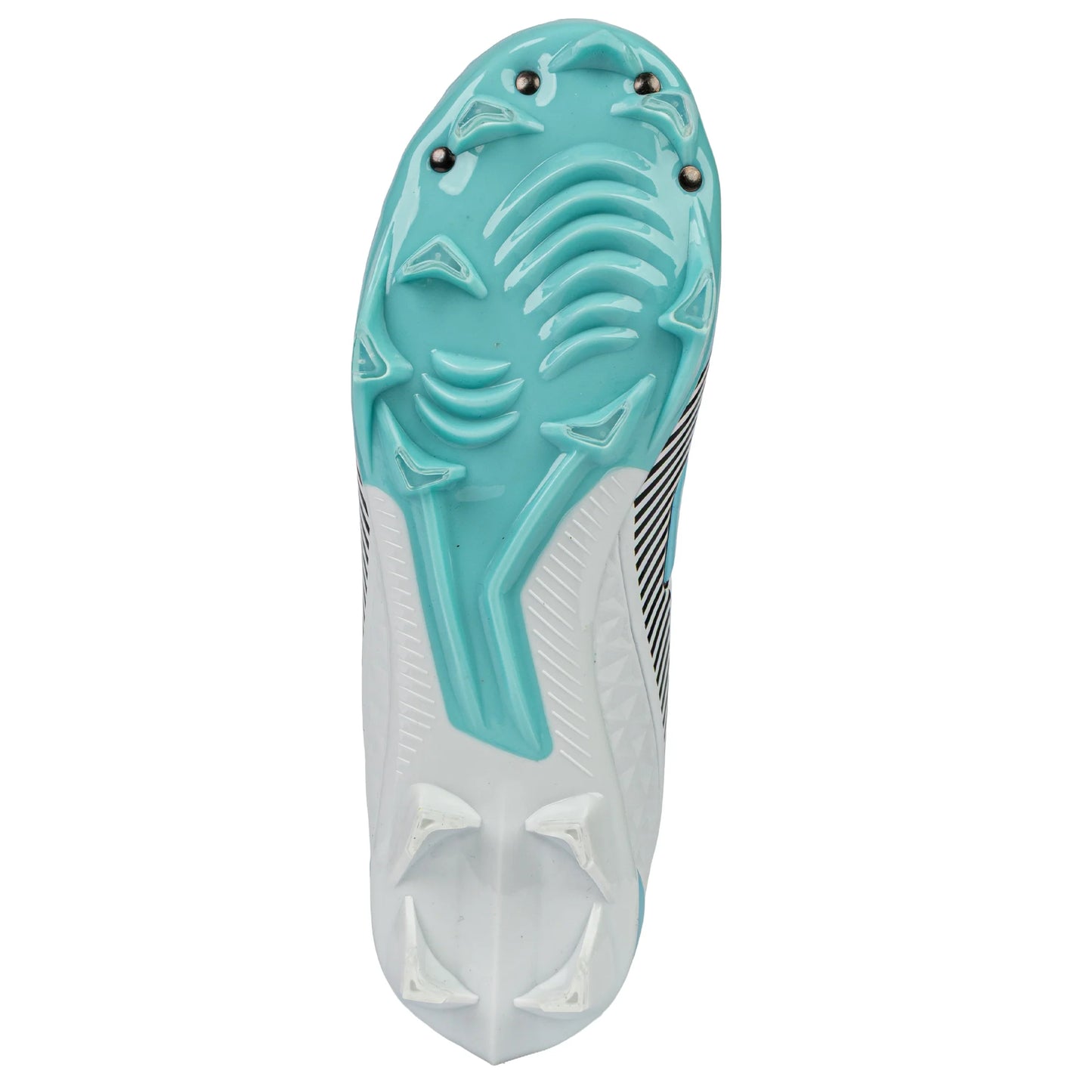 Rizz Junior Football Boots - White/Light Blue