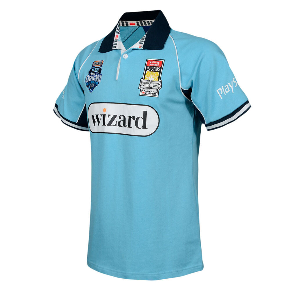 NSW Blues State of Origin 2005 Retro Jersey Blue