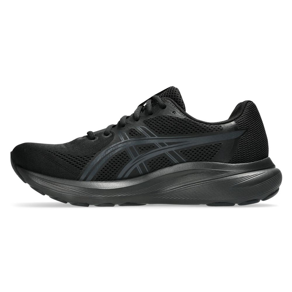 Asics Gel-Contend 10 Mens Running - EXTRA WIDE (4E) Black/Graphite Grey