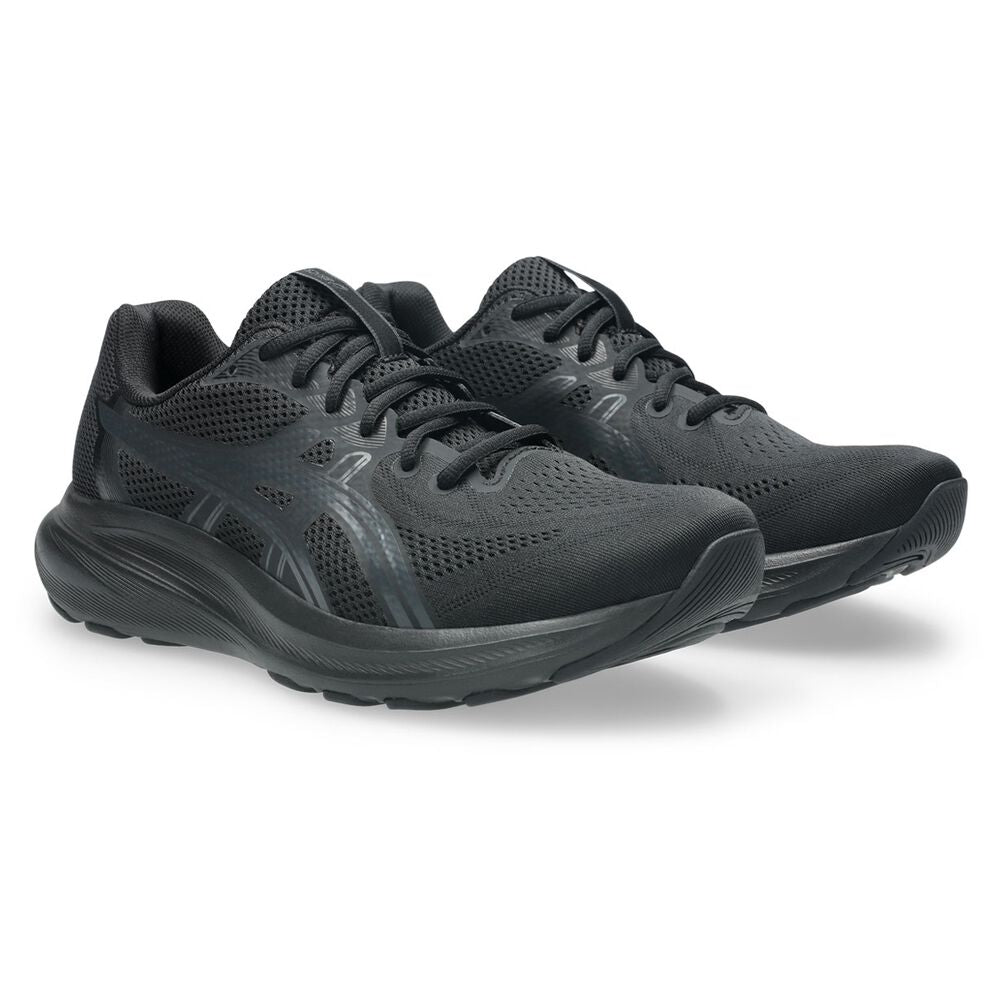 Asics Gel-Contend 10 Mens Running - EXTRA WIDE (4E) Black/Graphite Grey