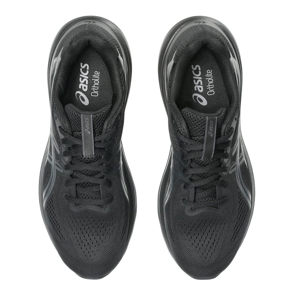Asics Gel-Contend 10 Mens Running - EXTRA WIDE (4E) Black/Graphite Grey