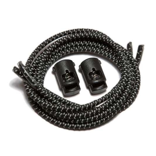 iBungee Speed Laces 34 - Reflective Black