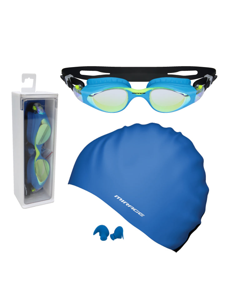 Mirage Vortex Junior Performance Swim Pack - Blue