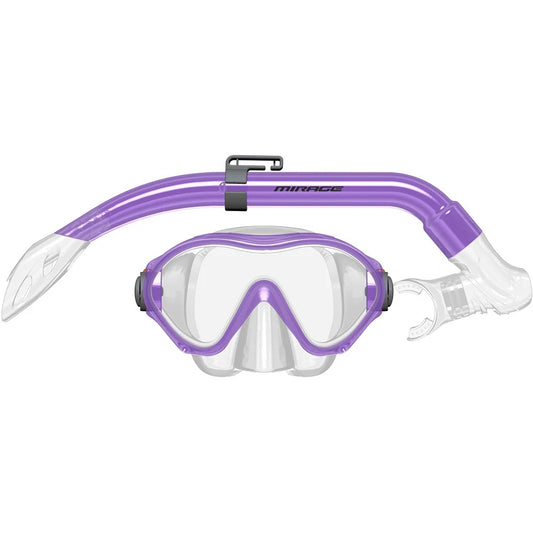 Mirage Goby Silitex Mask and Snorkel Junior - Purple