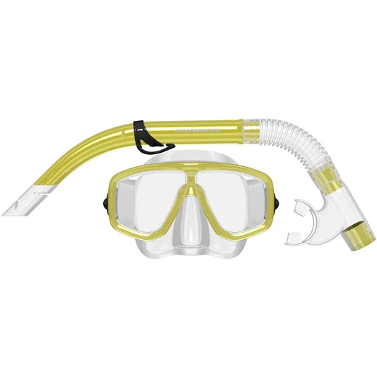 Mirage Cruise Adult Mask and Snorkel Set - Yellow