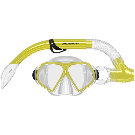 Mirage Tropic Silitex Adult Mask and Snorkel Set