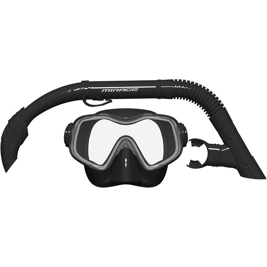 Mirage Raven Silicone Mask and Snorkel Junior