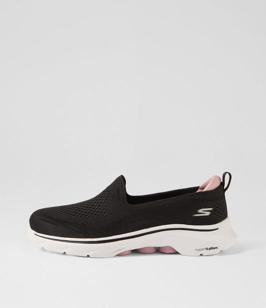 Skechers Women's Go Walk 7 Vina - Black/Pink