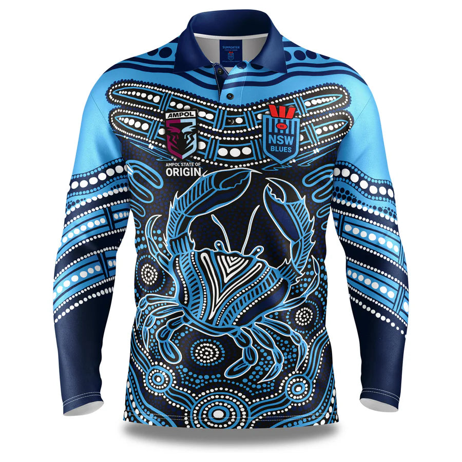 NSW Blues 'Karumba' Fishing Jersey
