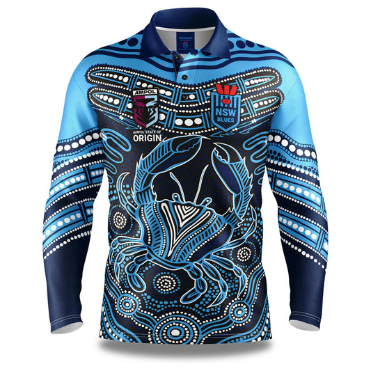 NSW Blues 'Karumba' Fishing Jersey
